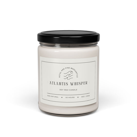 Atlantis Whisper Soy Candle