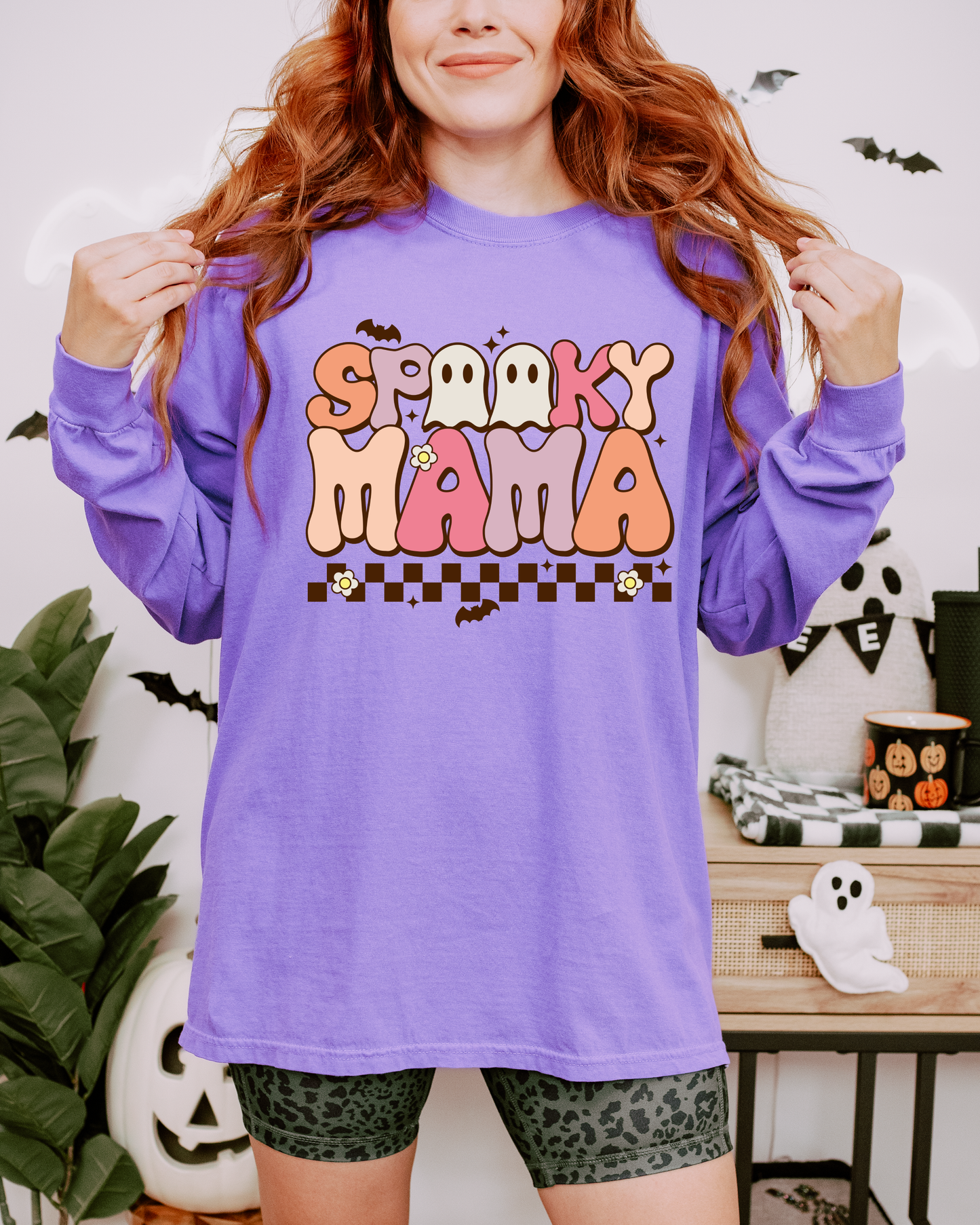 Spooky Mama Long Sleeve Tee