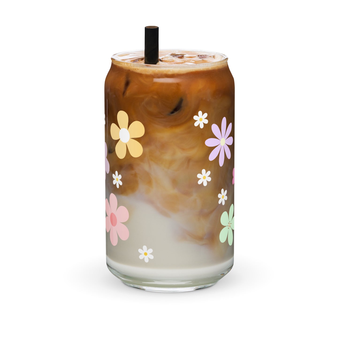 Running on Iced Coffee and Anxiety - 16oz Can-shaped Glass