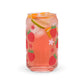 Strawberry - 16oz Can-shaped Glass