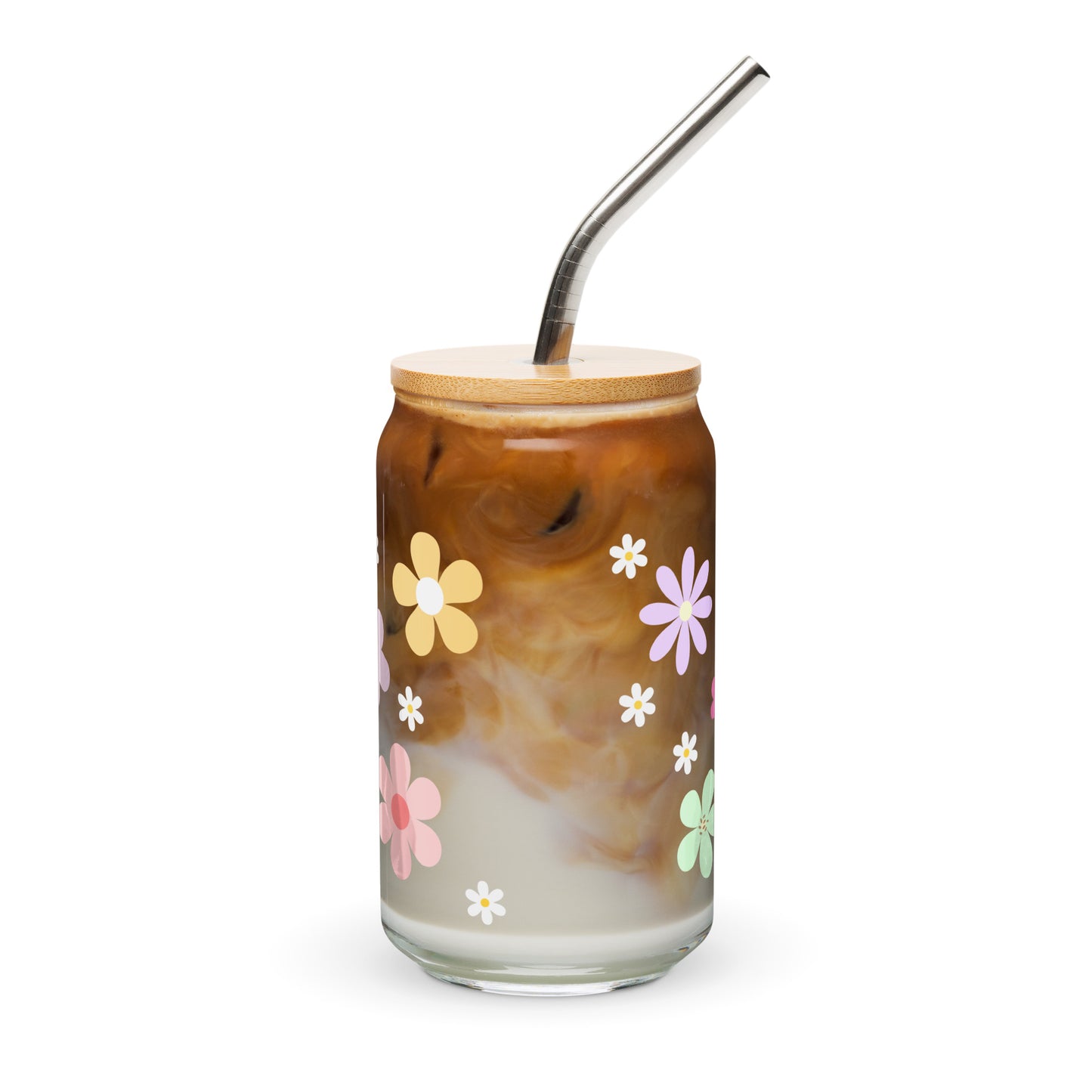 Running on Iced Coffee and Anxiety - 16oz Can-shaped Glass