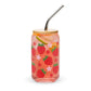 Strawberry - 16oz Can-shaped Glass