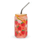 Strawberry - 16oz Can-shaped Glass