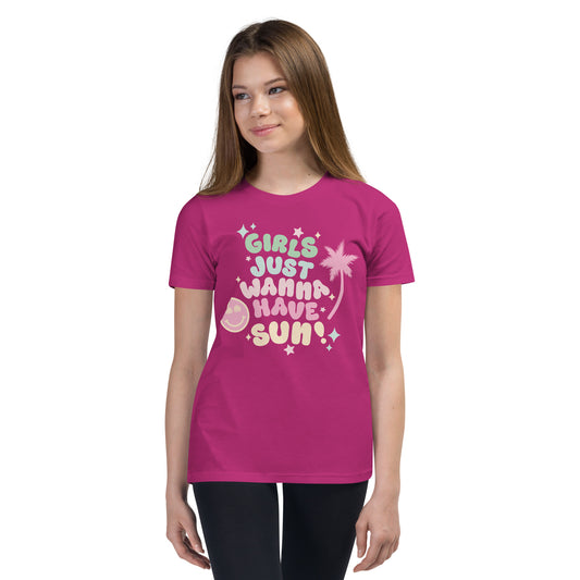 Girls Just Wanna Have Sun - Kids Tee