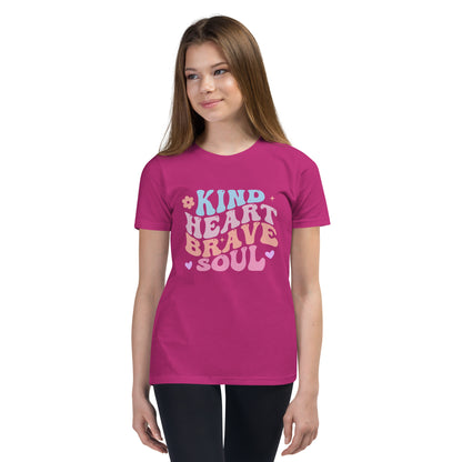 Kind Heart Brave Soul - Kids Tee